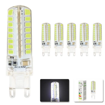 

5pcs LED Bulb SMD 2835 LED G9 LED lamp 110V 5W led Light 360 Degree Replace Halogen Lamp Cool White / Warm White