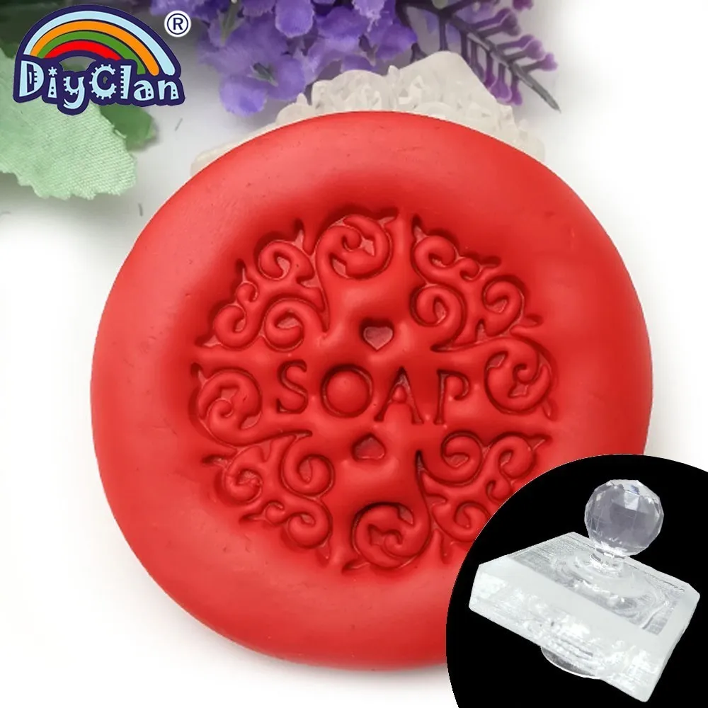 Handmade Soap Stamp Diy Totems Patterns Organic Glass Soap Chapter