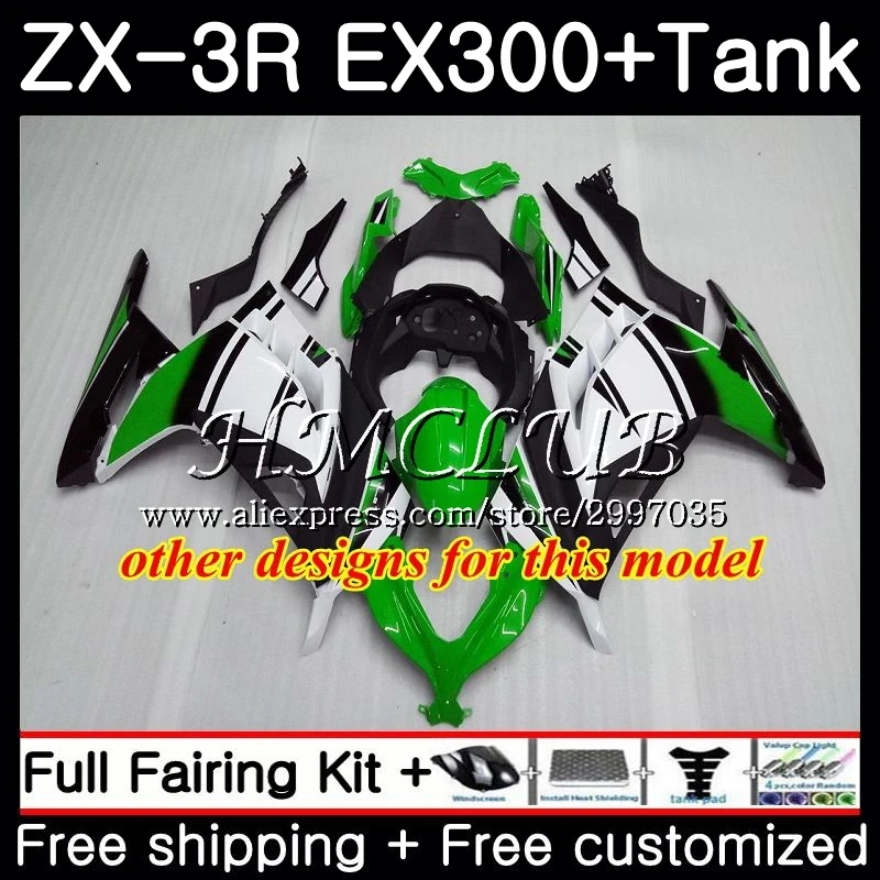 Инъекции для KAWASAKI NINJA EX 300 ZX 3R 300R 2013 2014 2015 47HC. 0 ZX3R EX300 ZX300R 13 14 15 обтекатель OEM