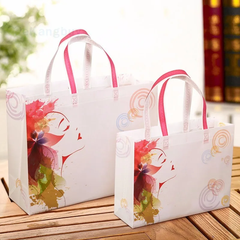 

20pcs Thicken Laminated Non-Woven Gift Shopping Bag