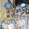 NEW Style R22 Refrigerant Household Car Air Conditioning Fluoride Adding Tool Kit Freon Common Cool Gas Meter ► Photo 2/6