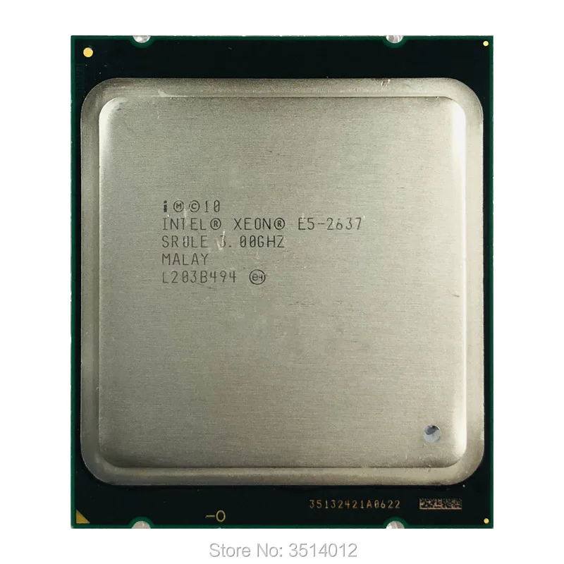 Процессор Intel Xeon 2637 E5 3 0 ГГц двухъядерный четырехъядерный процессор 5 м 80 Вт LGA 2011 |