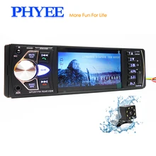 1 Din Auto Radio Bluetooth 4.1 “Autoradio MP5 Stereo Video Multimedia Player MP3 USB TF Aux Macchina Fotografica In- dash Unità di Testa PHYEE 4022D