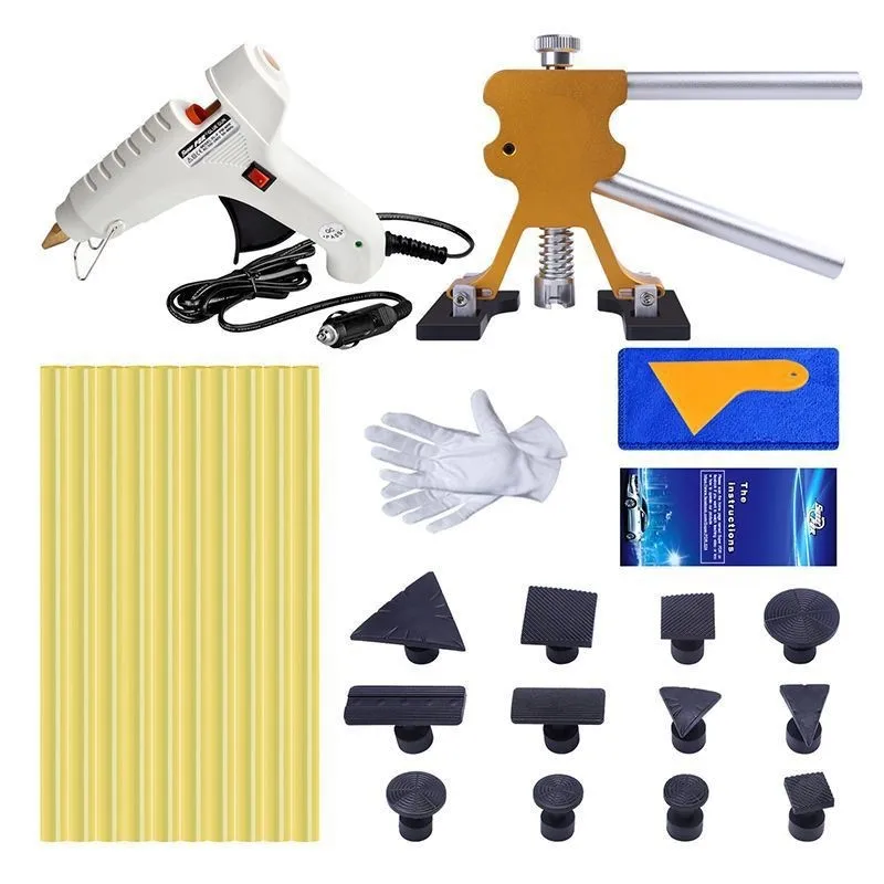 

Car sag repair puller car ice shovel repair tool without paint dent repair tool glue gun pull glue dent remove body dent