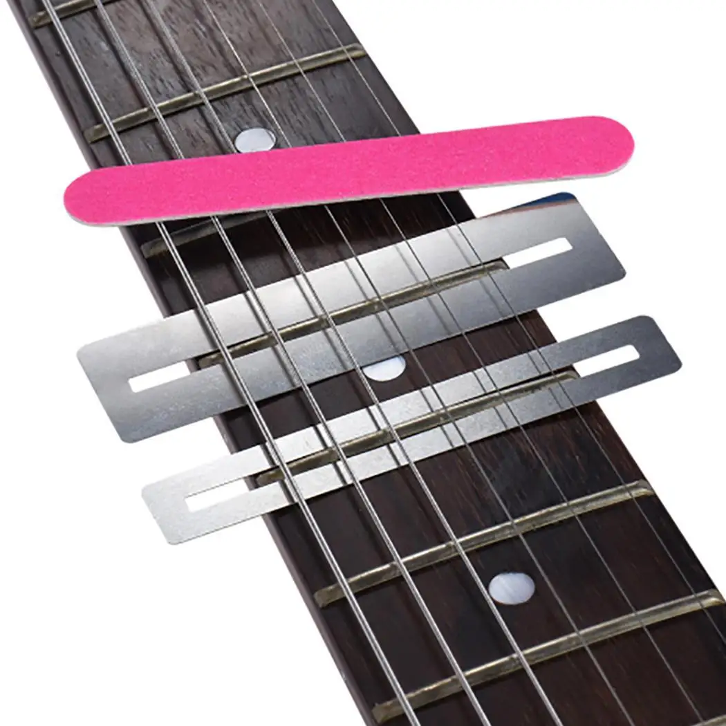 

Guitar Wire Polishing Files Set Fingerboard Protection Guitar Repairing Repair Silver Tool uitar Repairing Tool Set Stainless