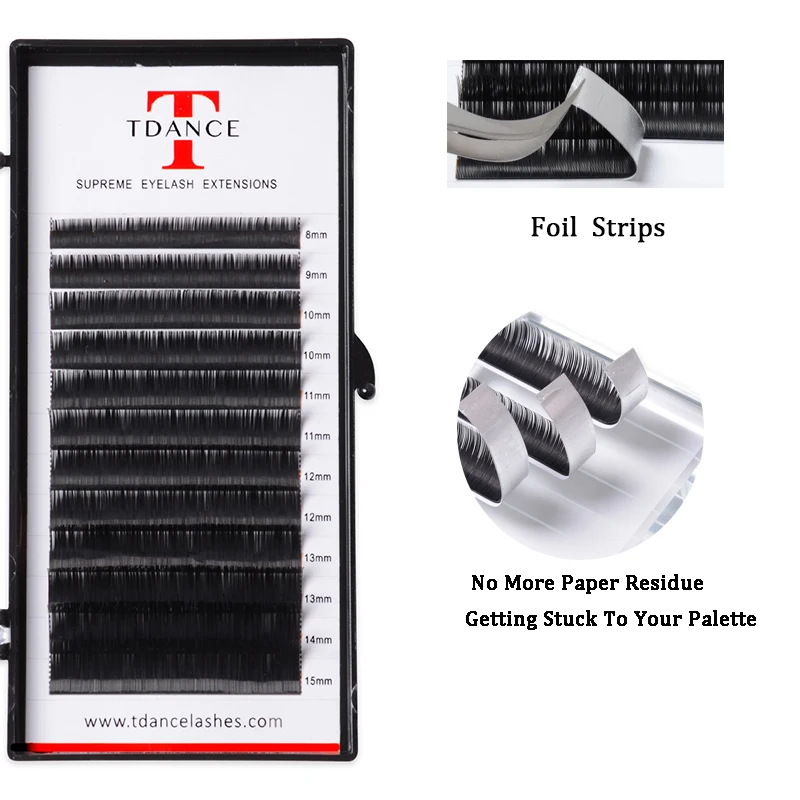 

TDANCE High quality eyelash extension mink eyelashes extension Natural eyelashes fake false eyelashes make up tools beauty
