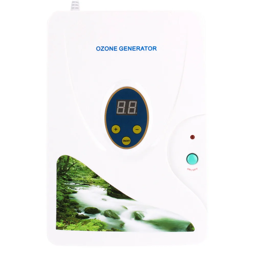 

Hot 600mg Digital Ozone Generator Ozonizer Oil Meat Fruit Vegetable Sterilizer Fresh Air Purifiers