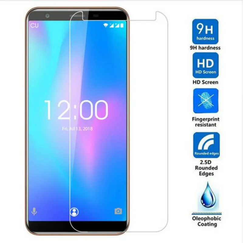 Закаленное стекло 9H для Oukitel C11 C12 C13 U25 Pro U18 U23 K4000 K8000 K7 K8 K9 K10|Защитные стёкла и