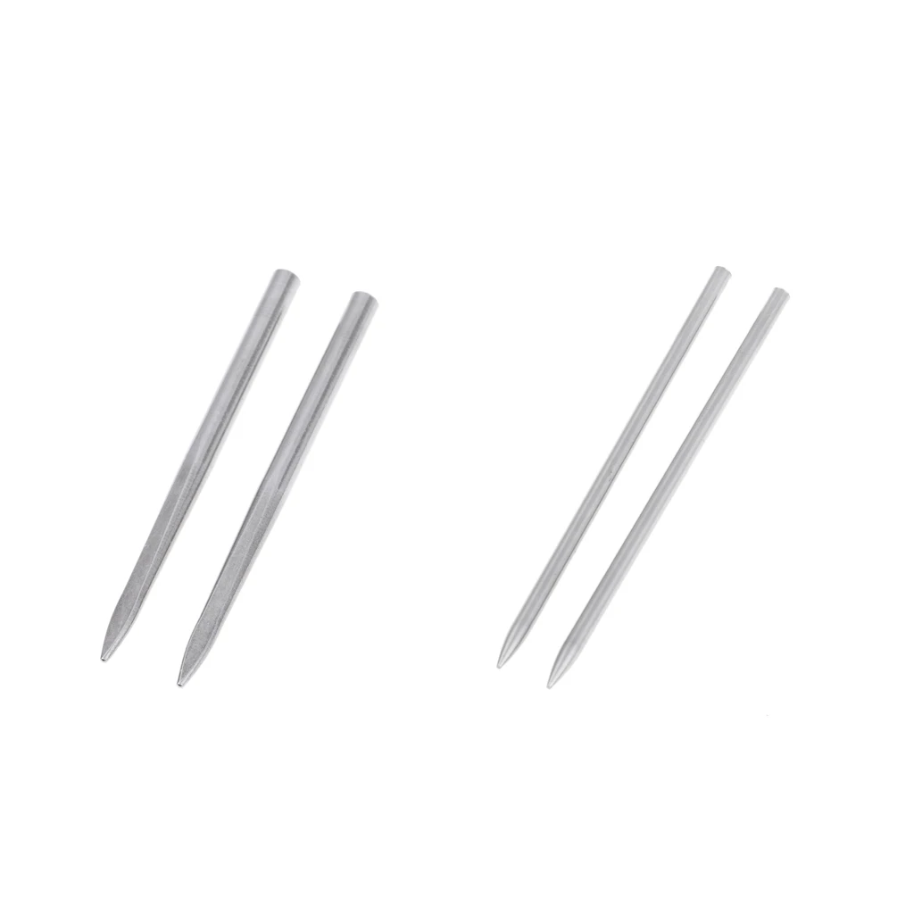 

4pcs 80mm Stainless Steel Long Paracord Needles FID for Leather Lacing Weaving Stitching Outdoor Hunting Backpacking Equipment
