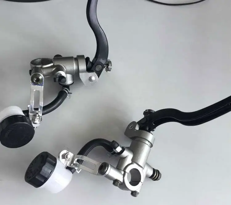 Motorcycle brake clutch pump master cylinder lever handle For Yamaha