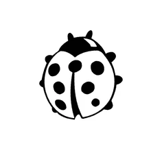 

Ladybug Sticker Fun Car Window Paint Sticker Jdm Vinyl Sticker Accessory Decorative Decal
