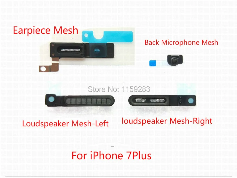 5 комплектов наушники динамик микрофон громкоговоритель сетка для iPhone S 6 6P 6S Plus 7 7P