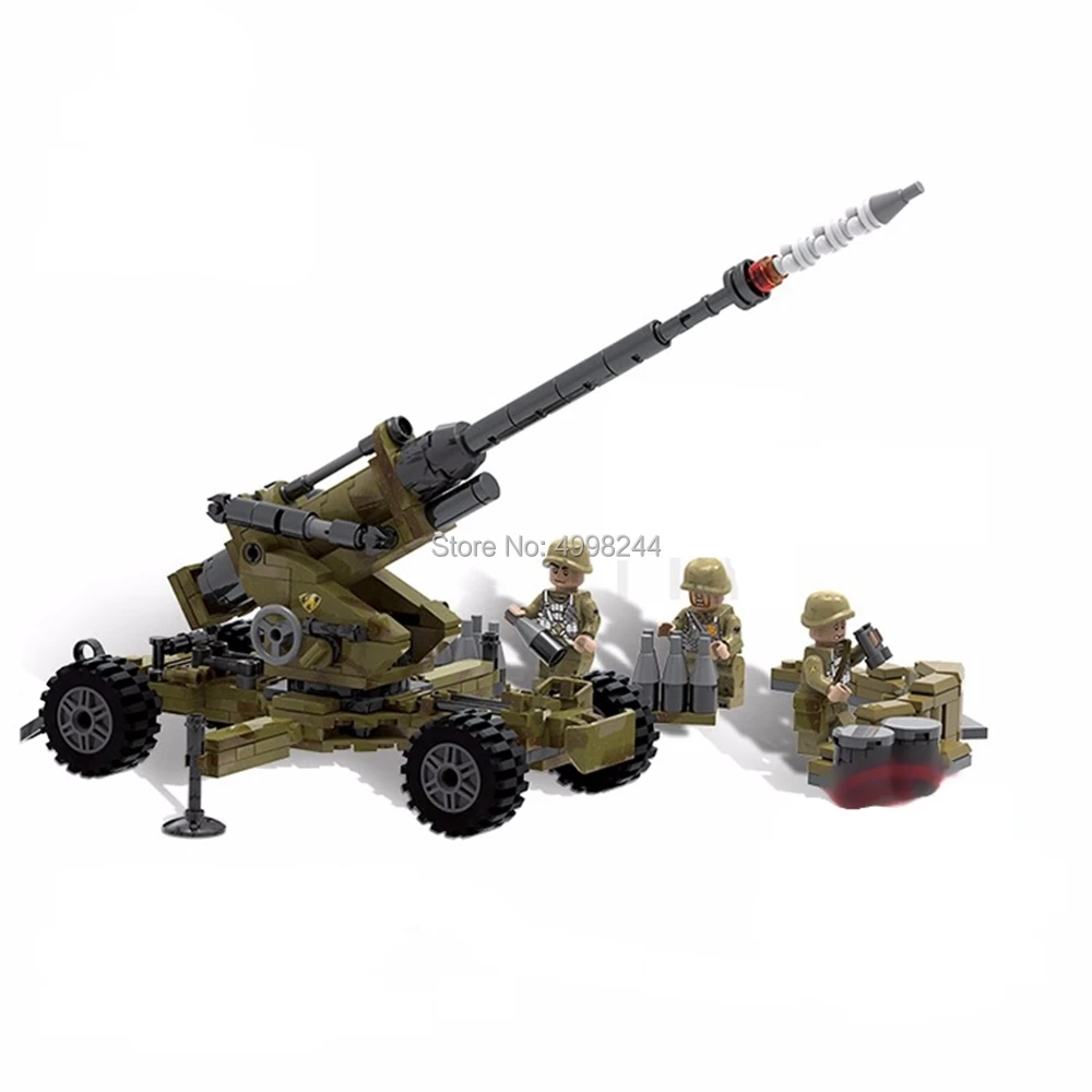

XB06011 350Pcs Military The Scorpion Cindy Cannon Building Block Bricks Toy