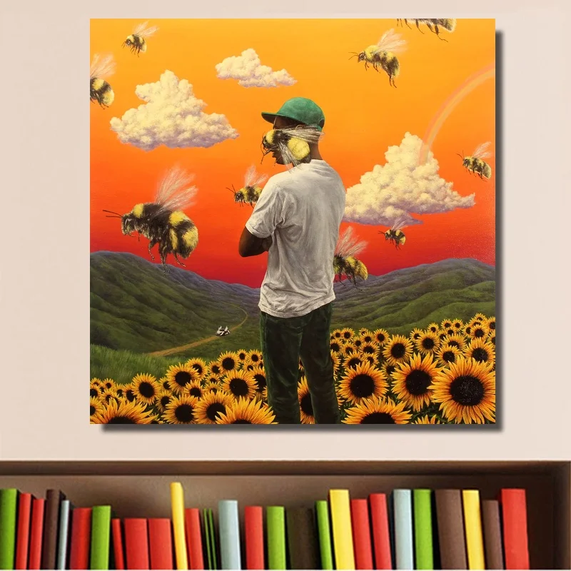 Tyler The Creator Flower Boy Album Cover Canvas Print Wall Art Home Decor (Unframed) image 2