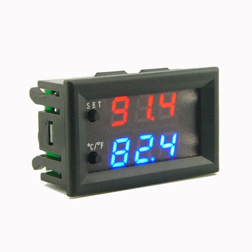 

DC 12V 20A Microcomputer Thermostat Regulator Digital Adjustable Thermometer Sensor -50-110 Celsius Degree Tools PC Components