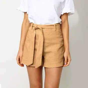 

Women Sexy High Waist Crepe Hot Summer Casual Mini Shorts Shorts New