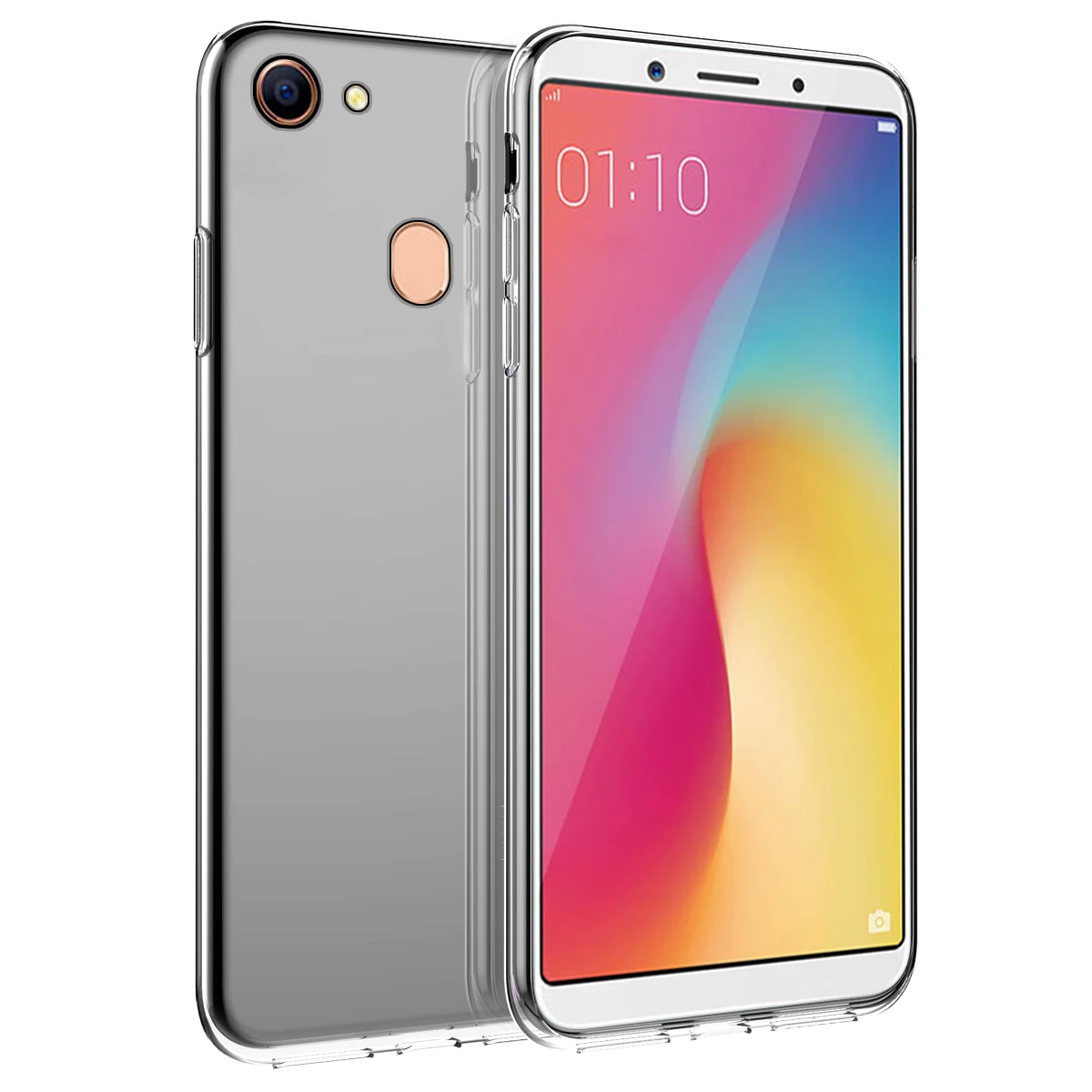 

For OPPO F5 A83 Case Cover Silicone Transparent Slim Dropproof Shockproof Phone Back Case For Oppo F5 Case Soft TPU Clear