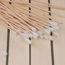 Pudaier шт./пакет 100 ватные палочки вкладыши одной головы очистки