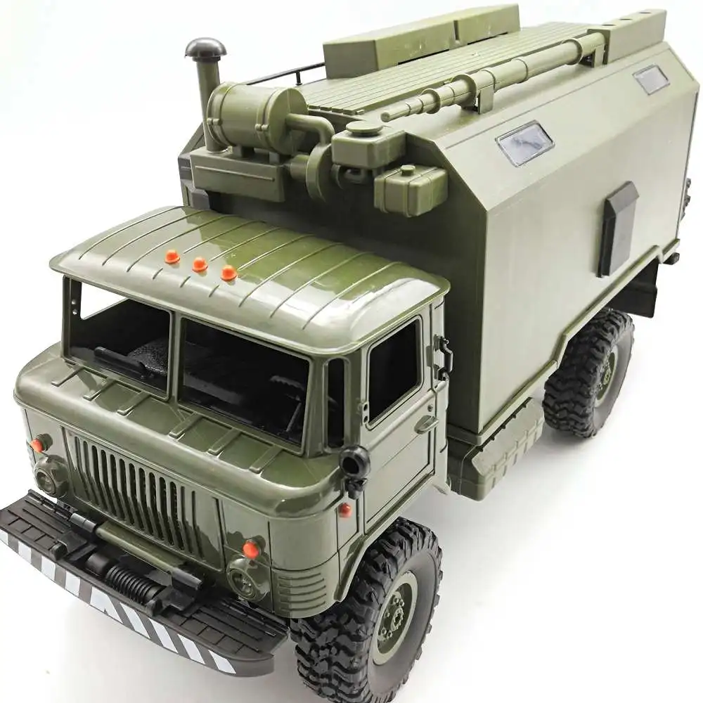 

Hot Sales WPL B24 ZH GASS 66 1/16 2.4G 4WD Rc Car Military Truck Rock Crawler RTR Toy For Kids Toys Childrens Gift