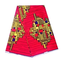 Настоящий воск настоящий гарантированный настоящий голландский воск высокого качества, голландский воск настоящий 6 ярдов Африканский Анкара швейная ткань A