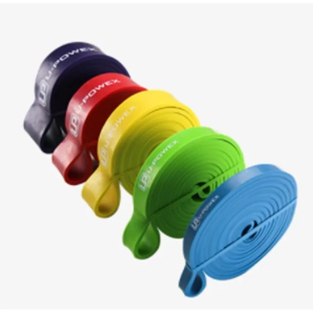 US $6.89 5 Level Fitness Resistance Bands 208cm Workout Training Expander Power Cross Fit Yoga Rubber Loop B