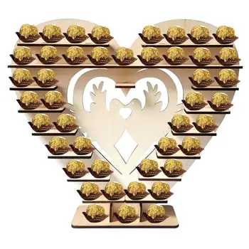 

Heart Tree Wedding Display Stand Centrepiece Wedding Decoration Chocolate Tree Ferrero Rocher Chocolate Candy Stand
