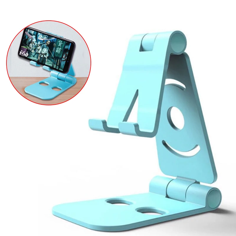 

Mobile Phone Holder Universal Adjustable Plastic Phone Stand Lazy Folding Bracket Multi-Function Video Tablet Desk Phone Stand