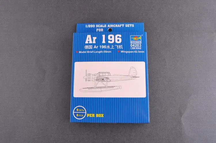 Trumpeter 1/200 04203 AR 196 Floatplane пластиковый комплект модели самолета|Наборы для сборки