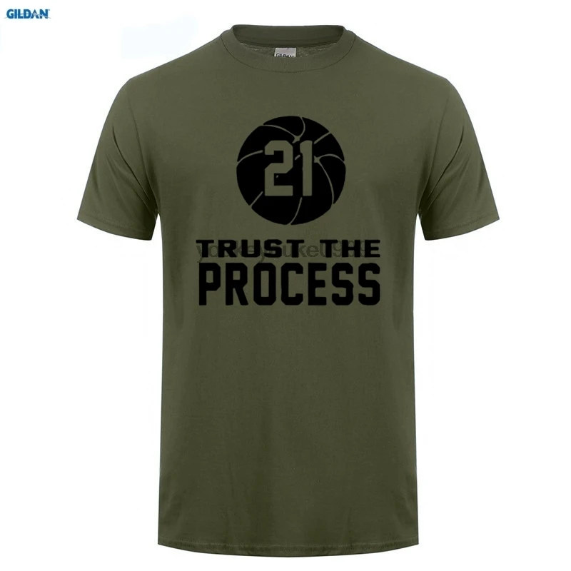 

GILDAN More Color Joel Embiid Philadelphia Trust The Process T-shirt