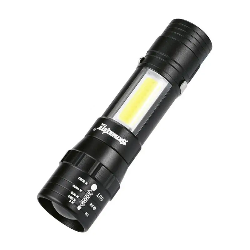 

Skywolfeye Portable 4 Modes COB LED USB Charging Zoom Focus Zoom Focus Torch Light Battery Waterproof in life Lighting lantern