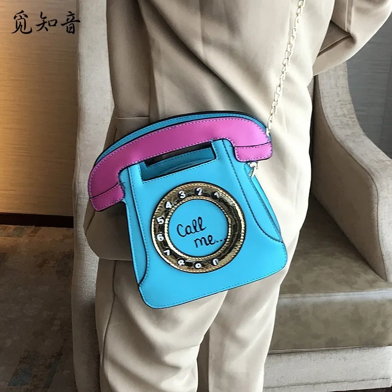 

2019 Phone Shape Letters Ladies Pu Leather Handbag Chain Shoulder Bag Flap Crossbody Messenger Bag Purse Super Quality