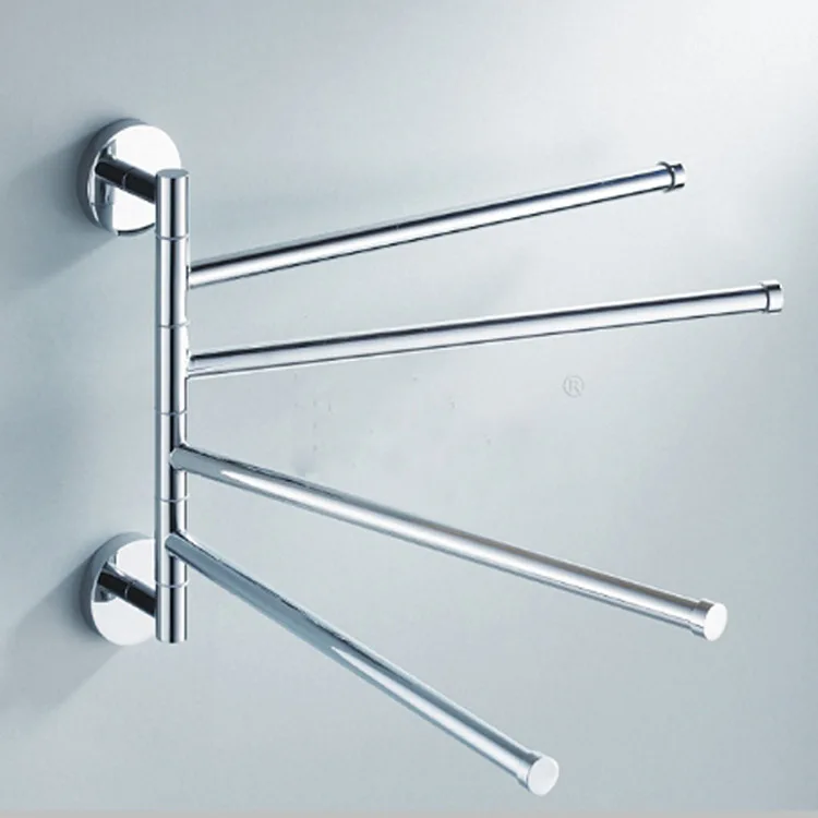 

Bathroom Hardware Stainless Steel Towel Rack Rotating Activity Towel Bar Towel Rack Bathroom Accessories