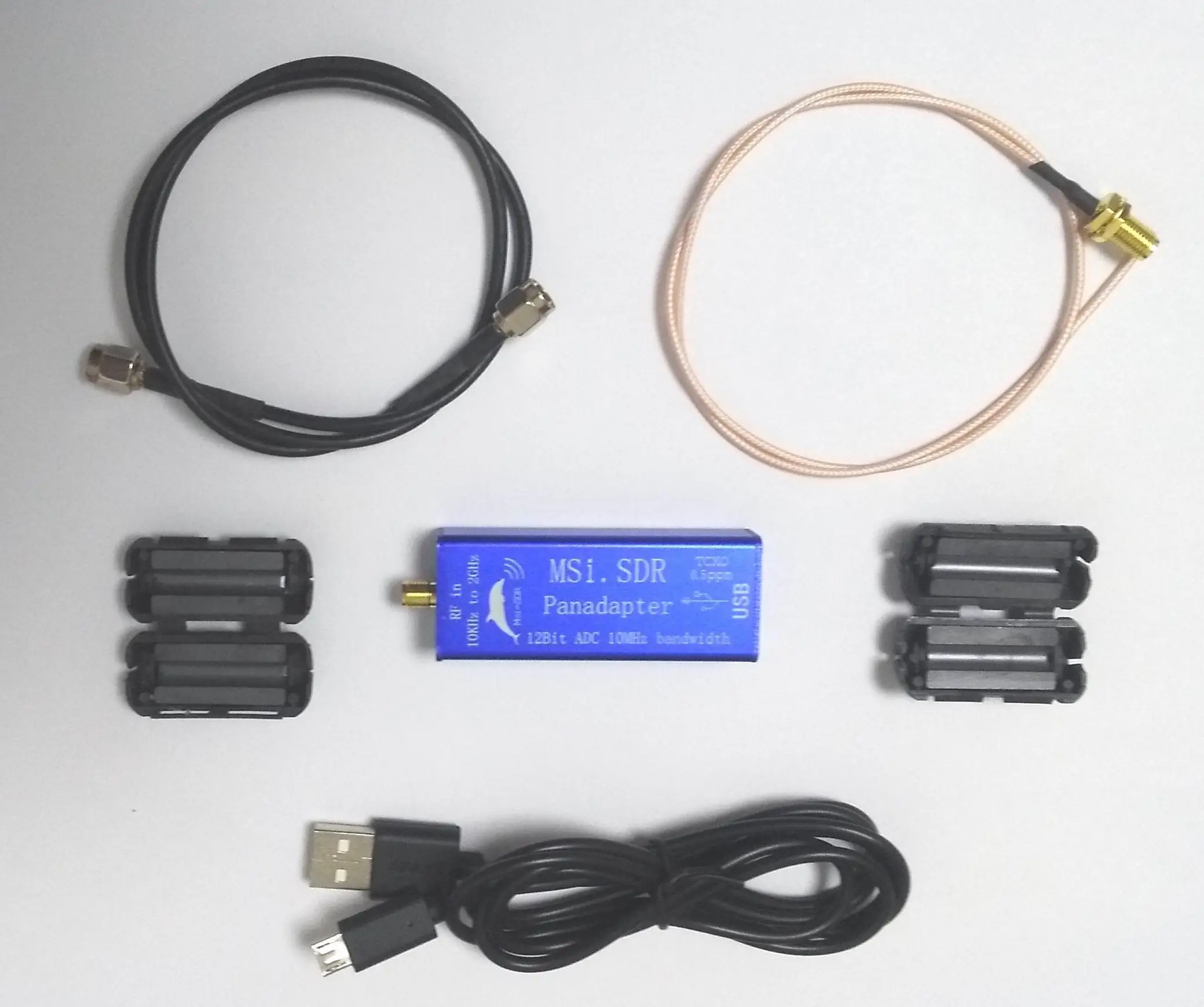 Новейший панорамный спектр от 10 кГц до 2 ГГц комплект модулей VHF UHF LF HF совместим с