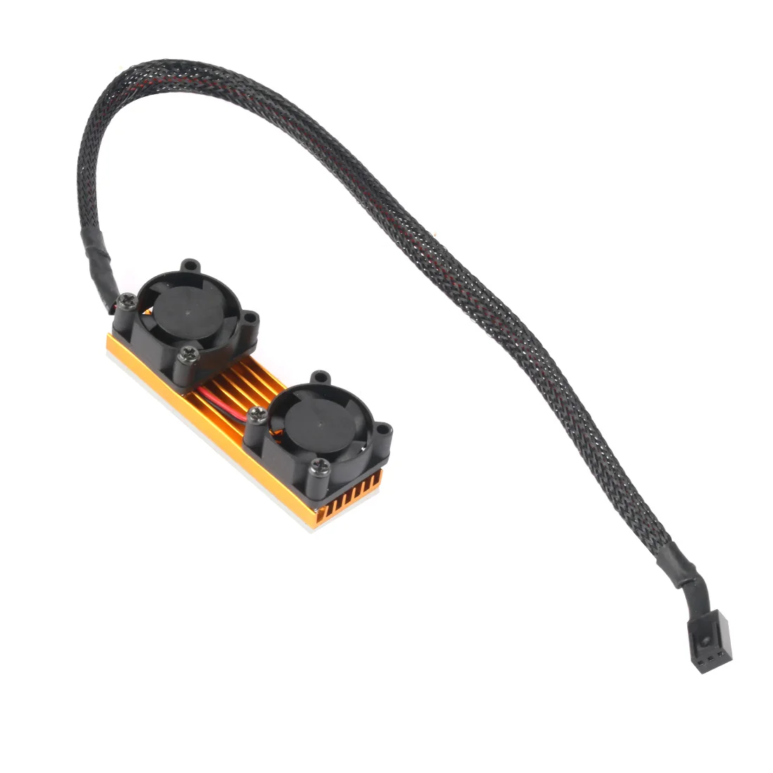 

Aluminum Heatsink Cooler Heat sink Thermal Radiator 3in1 for SM951 960 961 Rapid Cooling Cooler Fan for M.2 2280 SSD