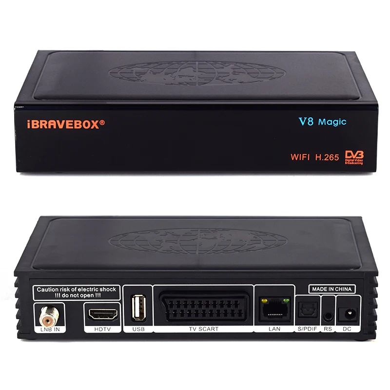 Рецептор iBRAVEBOX V8 Magic встроенный wifi power от OPENBOX V8S DVB-S2 1 год Cccam Cline на 1 год tv Box такой же как V8 NOVA