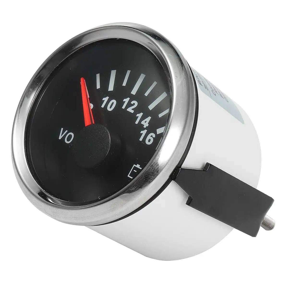 

Volt Meter Gauge 8-16 Volts Caravan Boat Marine Voltmeter Auto Replacement Parts Gauges Motorcycle Panel Black 52mm
