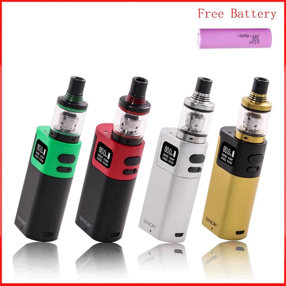 

Clearance Veeape G80 Kit 80W with 18650 Battery TC Mod with 2ML Spirals Tank with 18650 Battery Electronic Cigarette Vape Kit