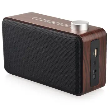 

Portable Wooden Bluetooth Speakers Portable Wireless Speakers Fm Radio Speakers