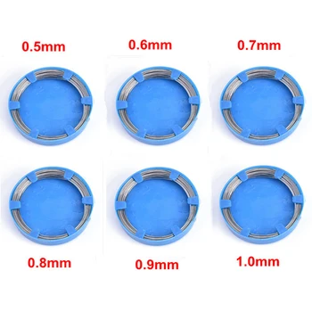 

50g Dental Stainless Steel Wire 0.5 / 0.6 / 0.7 / 0.8 / 0.9 / 1.0 / 1.2 / 1.4 / 1.6mm For Orthodontic Teeth Surgical Instruments