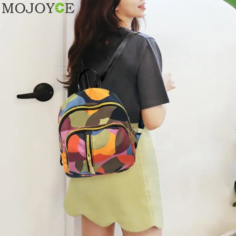 جديد Preppy نمط هندسية النساء على ظهره فتاة حقيبة مدرسية السيدات حقيبة كتفية للسفر المدرسة الطالب حقائب بولسا الأنثوية