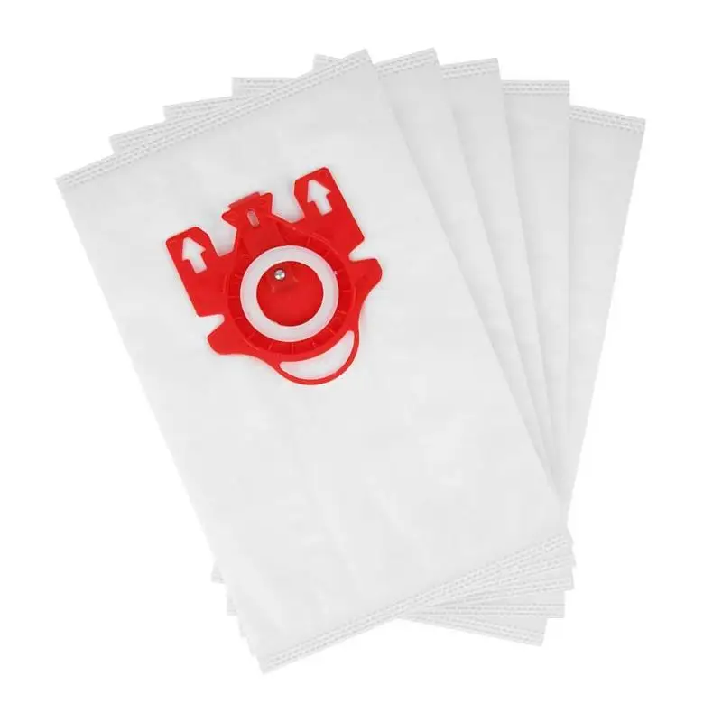 

5PCS Vacuum Cleaner Disposable Non-woven Dustbag Double Layer Filter Dust Bag Vacuum Cleaner Bags For Miele
