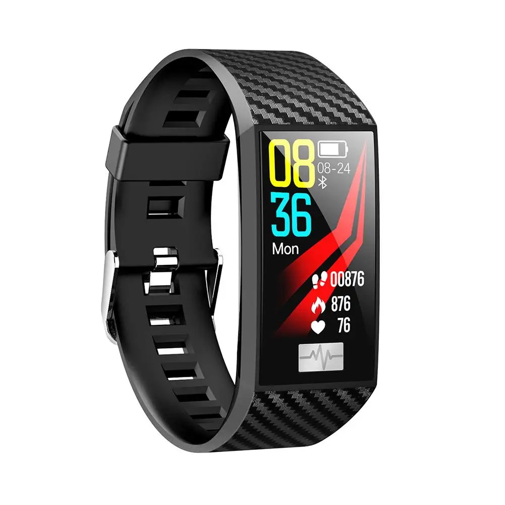 

DT58 Hot Color Screen Smart Watch Blood Pressure ECG Heart Rate Sleep Monitoring Sports Tracker Waterproof Bluetooth Bracelet