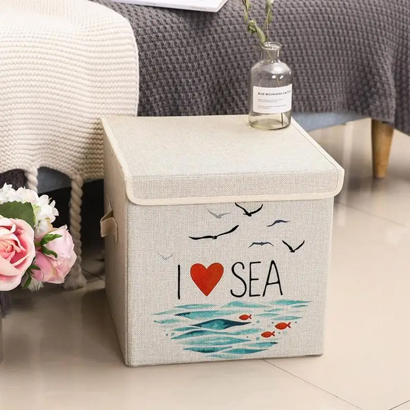 large canvas toy bin