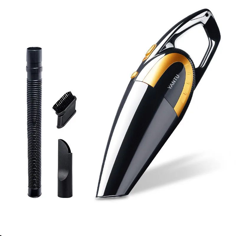 

4800pa Car Vacuum, High Power 120W Car Vacuum Cleaner By 12V With Long Power Cord Extra Carrying Bag