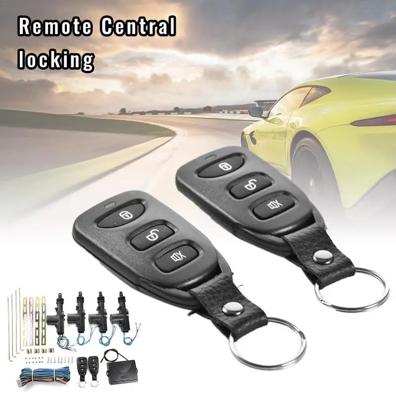 Universal 2/4 Door Remote Keyless Entry Central Locking Kit Car Lock System | Автомобили и мотоциклы