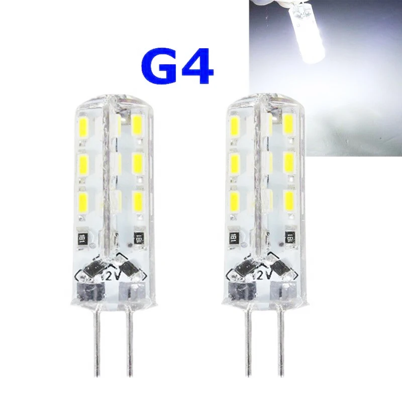 6500 K G4 24LED капсула DC 12 V SMD 3014 электрическая лампочка лампы fr автомобиль Лодка Караван