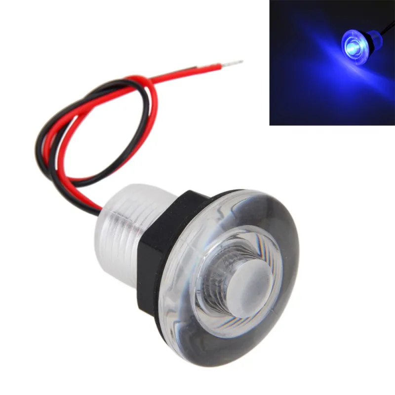 

1PCS 12V 38mm LED Light Boat Marine RV Courtesy Livewell Waterproof Submersible