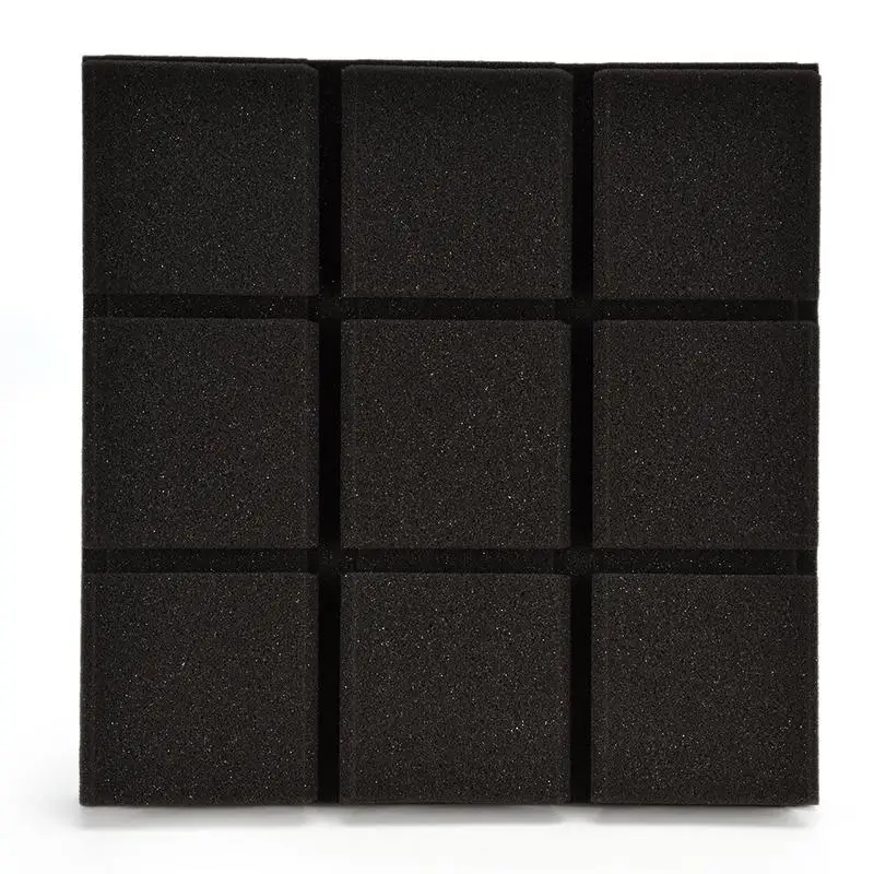 

30 * 30CM Square Acoustic Panels DIY Mural Wall Stickers for Wall Door Dome Decoration Wall Art Wall Decoration Sound Insulation
