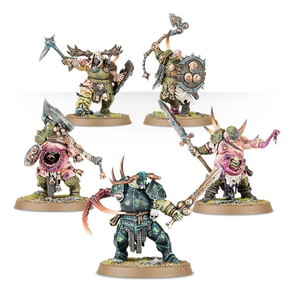 Nurgle гнилые Blightkings |