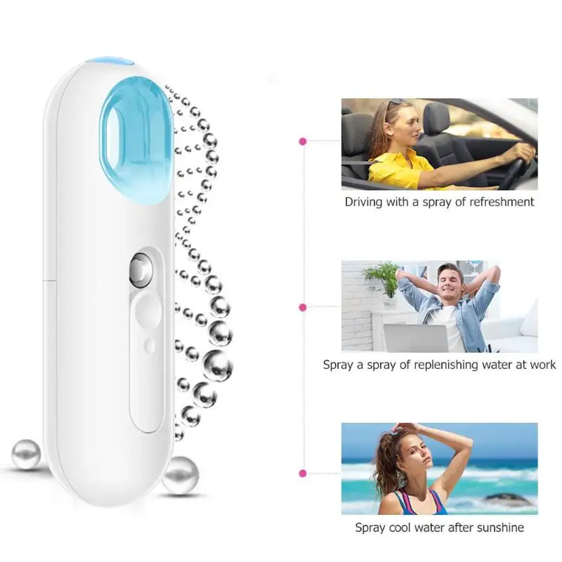 

22ml Portable Nano Mist Spray Facial Steamer Moisturizing Sprayer Skin Care Facial Spray Travel Accessoires